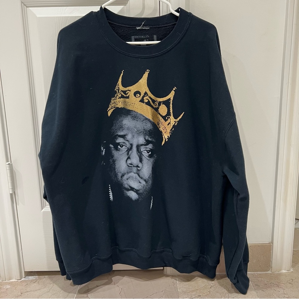 Brooklyn mint biggie smalls sweatshirt